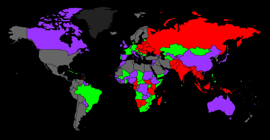 ORAL CANCER DEATH RATE BY COUNTRY