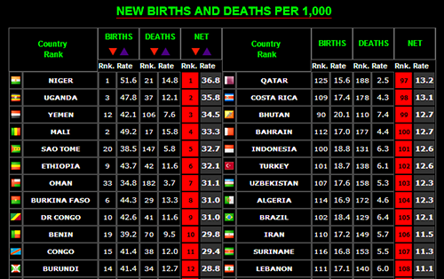 NEW BIRTHS AND DEATHS