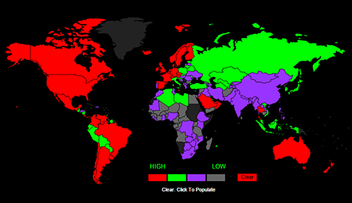 World Happiness Map